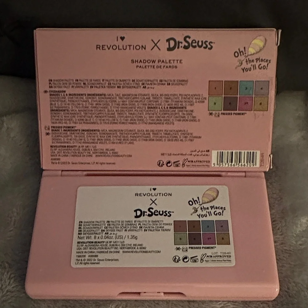 Revolution Dr. Seuss Colorful Eyeshadow Palette